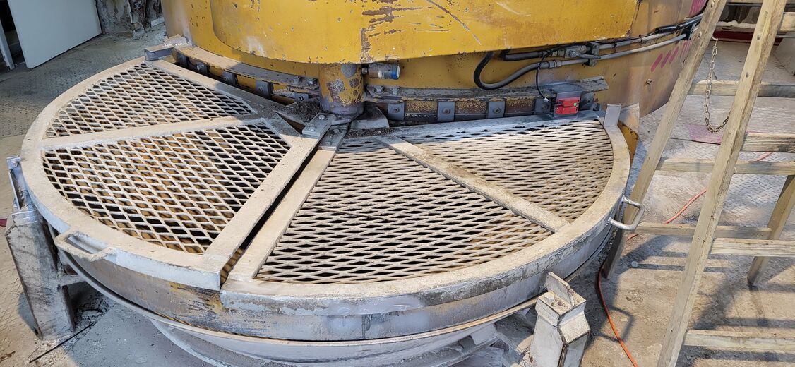 Mischer einer Betonanlage